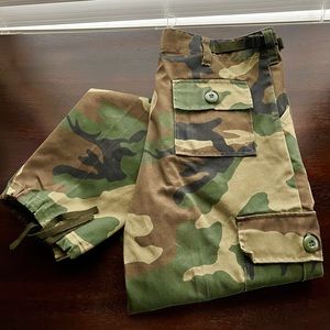 Rothco green camo cargo pants